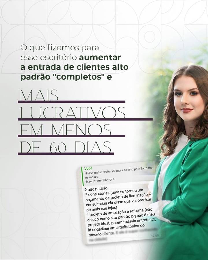 Christina Freeman: mais clientes de alto padrão “completos” em menos de 60 dias