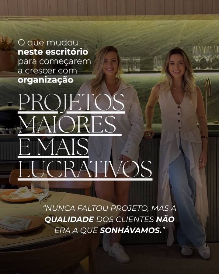 Thea Arquitetura: Amanda e Paola com projetos maiores e mais lucrativos